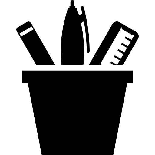 Stationery container  icon