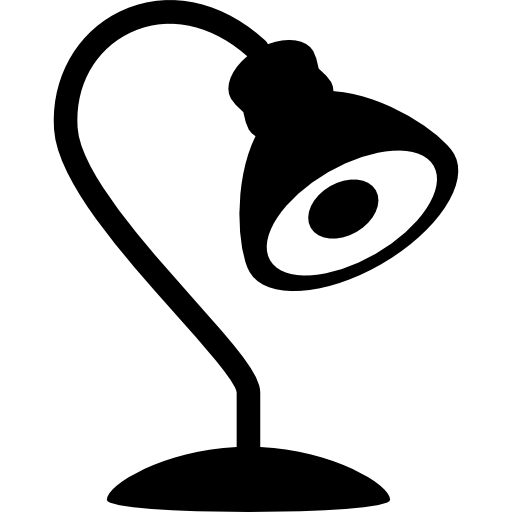 Desk lamp  icon