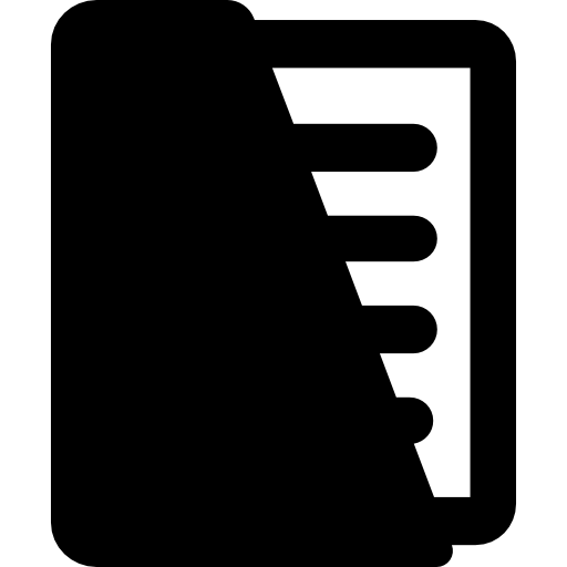 Documents case Basic Rounded Filled icon