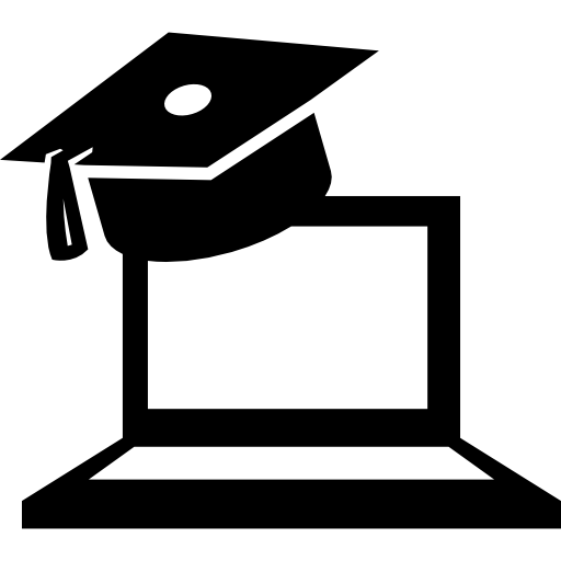 graduação online  Ícone
