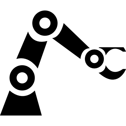 Excavator machine arm  icon