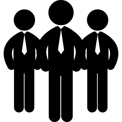 Команда бизнесменов  иконка
