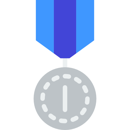 medal Basic Miscellany Flat ikona