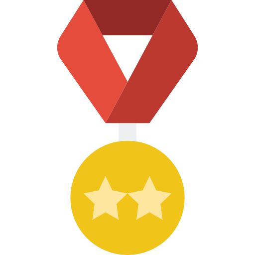 Medal Basic Miscellany Flat icon