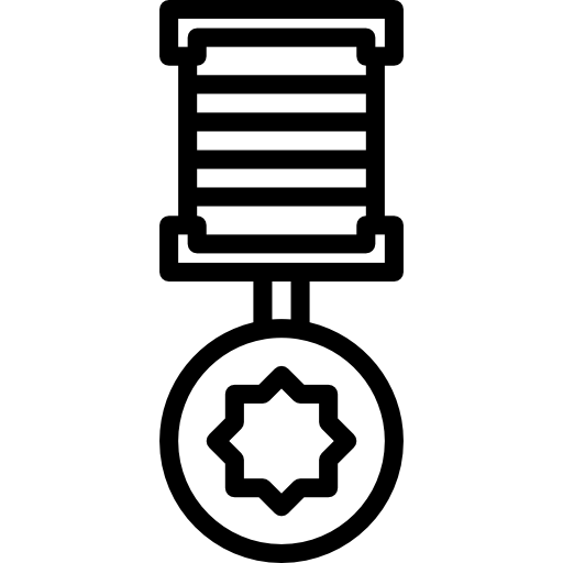medal Basic Miscellany Lineal ikona
