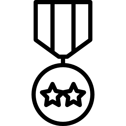 médaille Basic Miscellany Lineal Icône