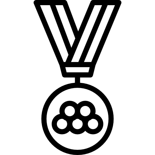 médaille Basic Miscellany Lineal Icône