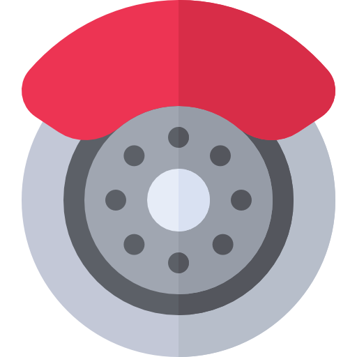ブレーキ Basic Rounded Flat icon