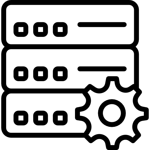 server Basic Miscellany Lineal icona