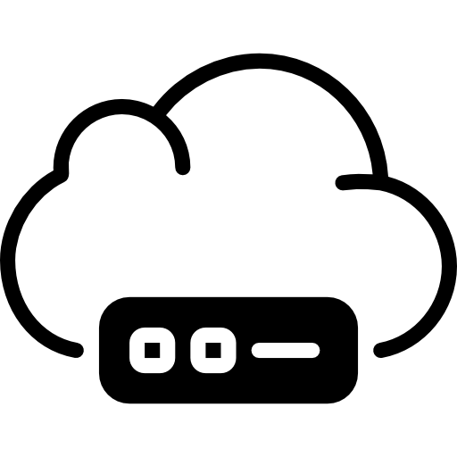 chmura obliczeniowa Basic Miscellany Fill ikona