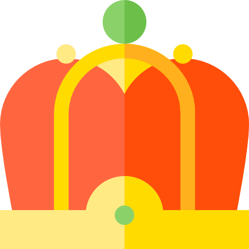 Queen Basic Straight Flat icon