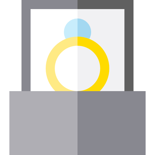 Ring Basic Straight Flat icon