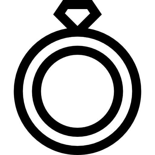 반지 Basic Straight Lineal icon