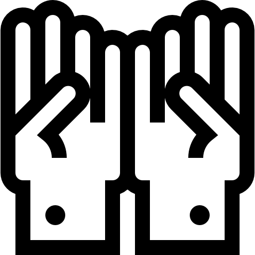 rękawice Basic Straight Lineal ikona