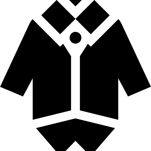 スーツ Basic Straight Filled icon