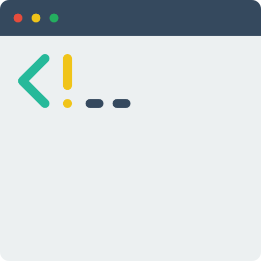 codering Basic Miscellany Flat icoon