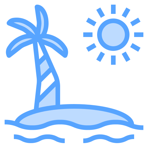 Beach Catkuro Blue icon