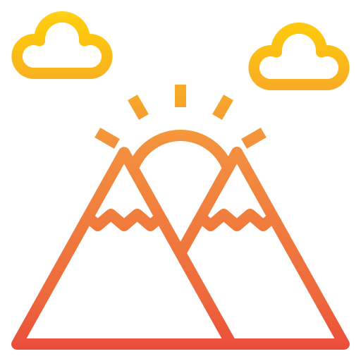montaña Catkuro Gradient icono