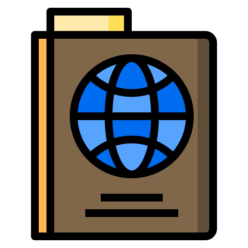Заграничный пасспорт Catkuro Lineal Color иконка