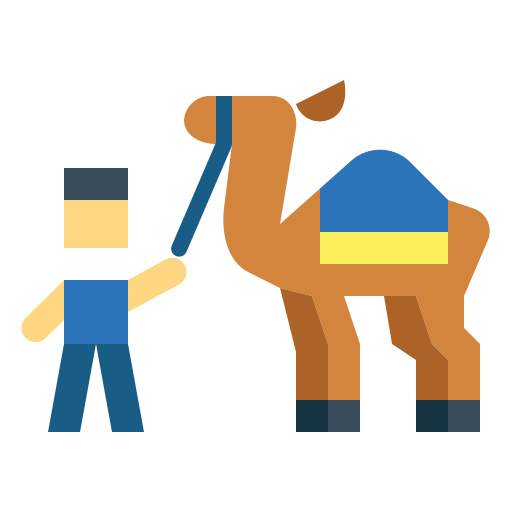 Верблюд Smalllikeart Flat иконка