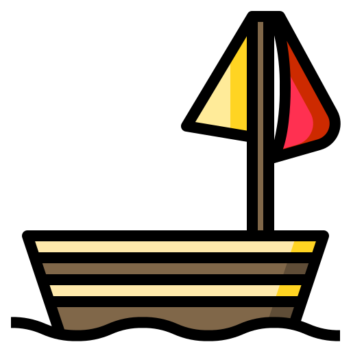 船 Catkuro Lineal Color icon