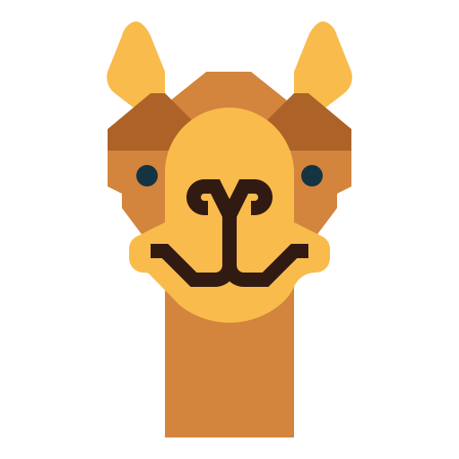 camello Smalllikeart Flat icono
