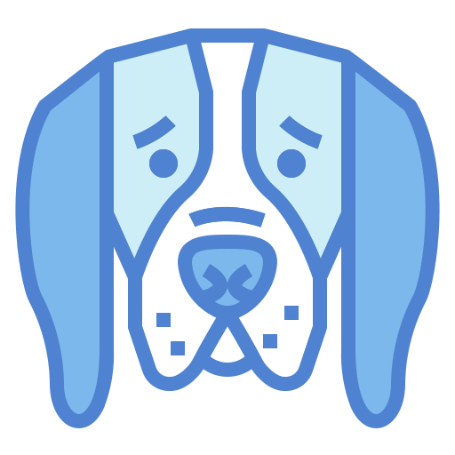 basset hound Generic Blue icono