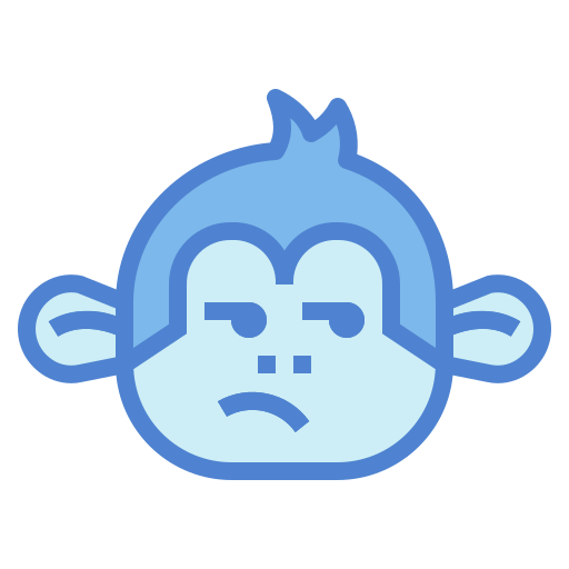 macaco Generic Blue Ícone