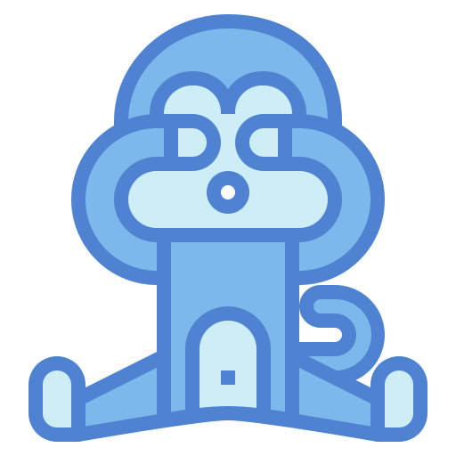 małpa Generic Blue ikona