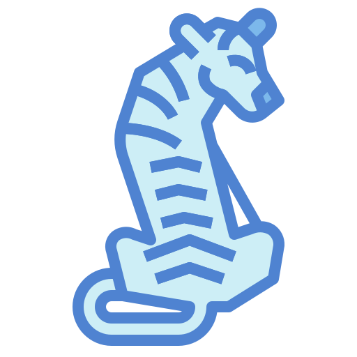虎 Generic Blue icon