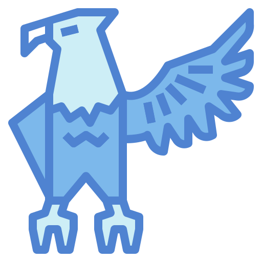 adelaar Generic Blue icoon