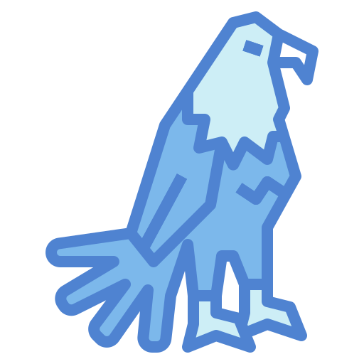 adelaar Generic Blue icoon