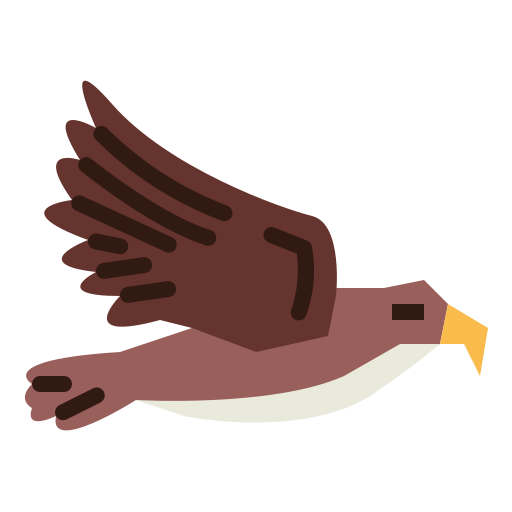 Águila Smalllikeart Flat icono