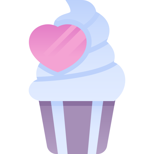 Muffin Pixelmeetup Flat icon
