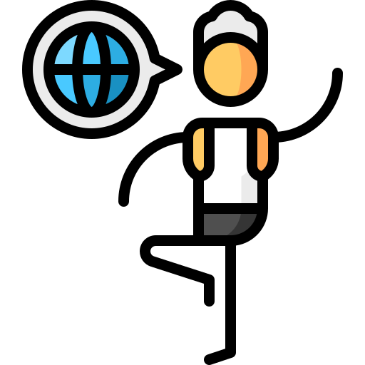 internationaler tag Puppet Characters Lineal Color icon