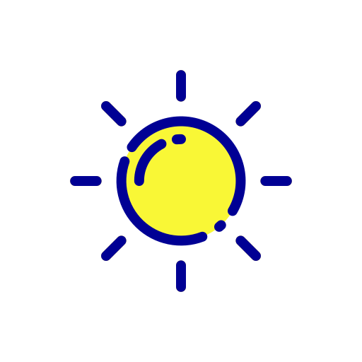 sonne Good Ware Lineal Color icon