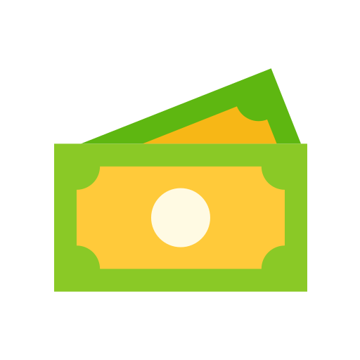 Cash Good Ware Flat icon