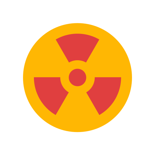 energia nuklearna Good Ware Flat ikona