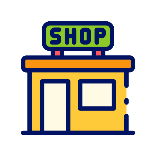 Retail store Good Ware Lineal Color icon