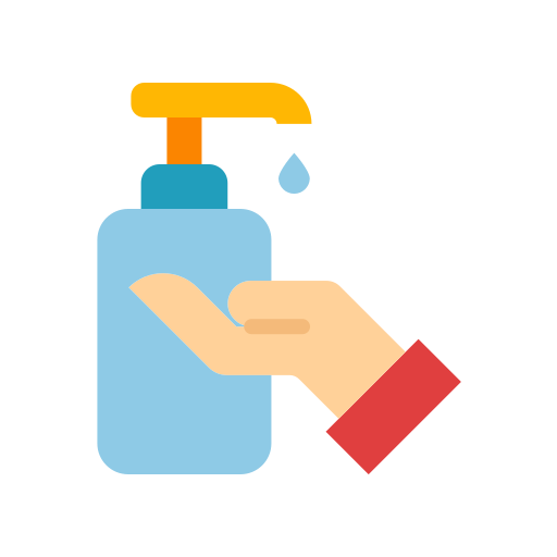 lavarse las manos Good Ware Flat icono