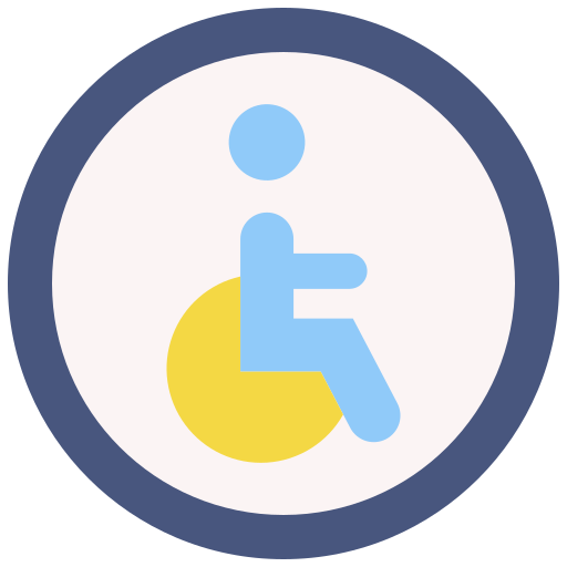 Disabled Good Ware Flat icon