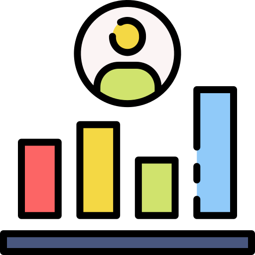 balkendiagramm Good Ware Lineal Color icon