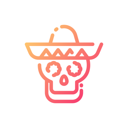 dia de muertos Good Ware Gradient icon