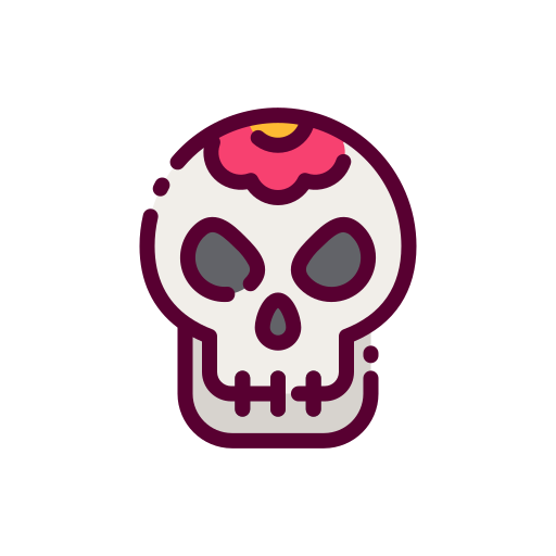 cráneo Good Ware Lineal Color icono