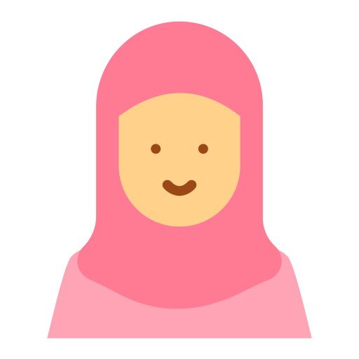 hijab Good Ware Flat Ícone