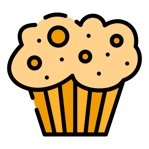 Muffin Good Ware Lineal Color icon