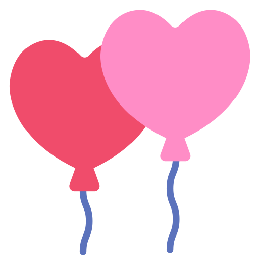 Heart balloon Generic Flat icon