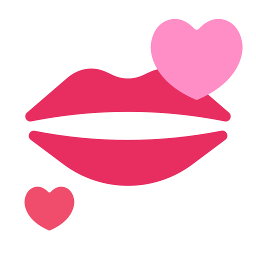 Kiss Generic Flat icon
