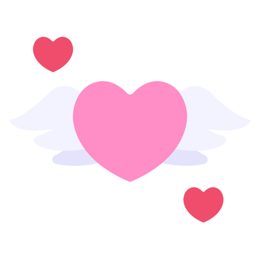 ハートの翼 Generic Flat icon