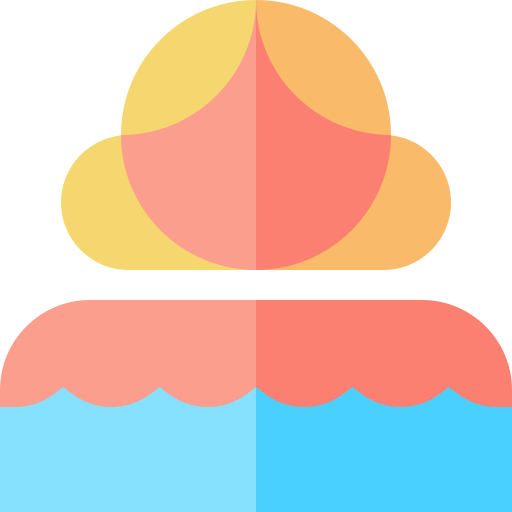 pływak Basic Straight Flat ikona